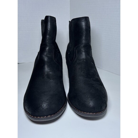 True Craft Women’s Java Booties Vintage Black Suede Size 9M - Picture 3 of 6